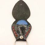 Étui à médiator Noir grainé vernis