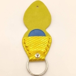 Étui à médiator Jaune doré métallisé