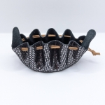 Petite bourse Noir A grosses paillettes