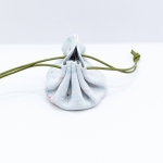 Petite bourse Blanc fleuri