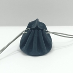 Petite bourse Noir Motif léopard