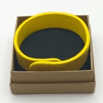 Bracelet perlé jaune