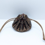 Petite bourse Bronze A grosses paillettes