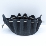 Grande bourse Noir Motif léopard