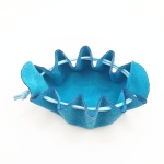 Petite bourse Bleu turquoise Perlé