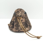 Grande bourse Bronze A gros motifs vintage