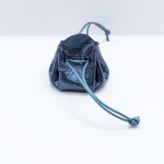 Petite bourse Bleu foncé Métallisé