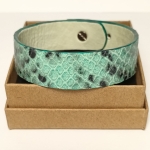 Bracelet vert menthe et noir