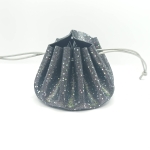 Grande bourse Gris foncé Pailleté