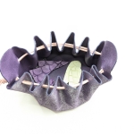 Grande bourse Violet Pailleté