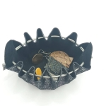 Grande bourse Gris foncé Pailleté