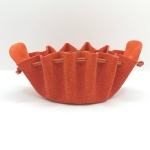 Grande bourse Orange Perlé