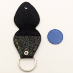 Étui à médiator Noir pailleté