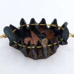 Grande bourse Bronze A grosses paillettes