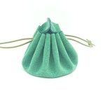 Grande bourse Vert Perlé