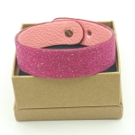 Bracelet perlé rose