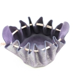 Grande bourse Violet Pailleté