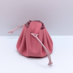 Grande bourse Rose bonbon Grainé