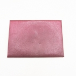 Porte-cartes Rose métallisé