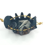 Petite bourse Bronze A grosses paillettes