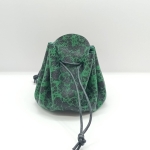 Grande bourse Noir et vert