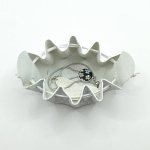 Petite bourse Blanc argenté Holographique