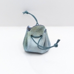 Petite bourse Bleu gris