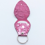 Étui à médiator Rose Barbie métallisé