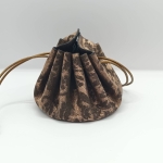 Grande bourse Bronze A gros motifs vintage