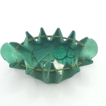 Grande bourse Vert Perlé