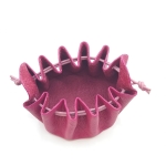 Grande bourse Rose foncé Grainé