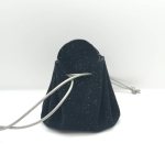 Grande bourse Noir Pailleté