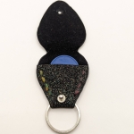 Étui à médiator Noir pailleté