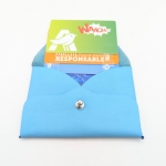 Porte-cartes Bleu clair