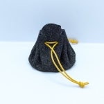 Grande bourse Noir Pailleté