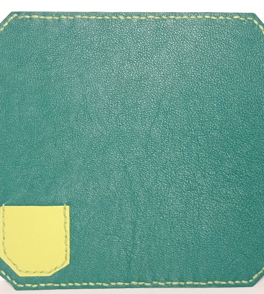 Tapis de souris vert bouteille