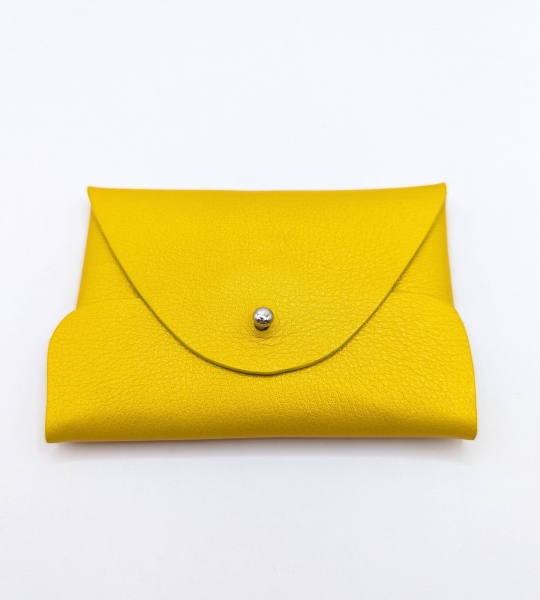 Porte-cartes Jaune doré