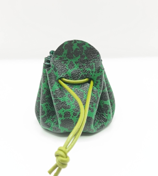 Petite bourse Noir et vert
