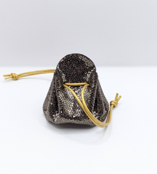 Petite bourse Bronze doré